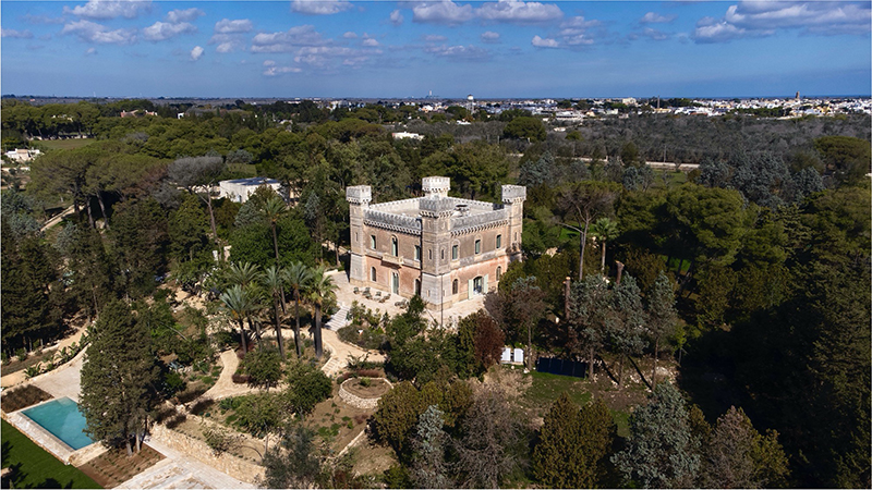 Castle Elvira in Puglia Restored After 100 Years, Reopens as Hotel